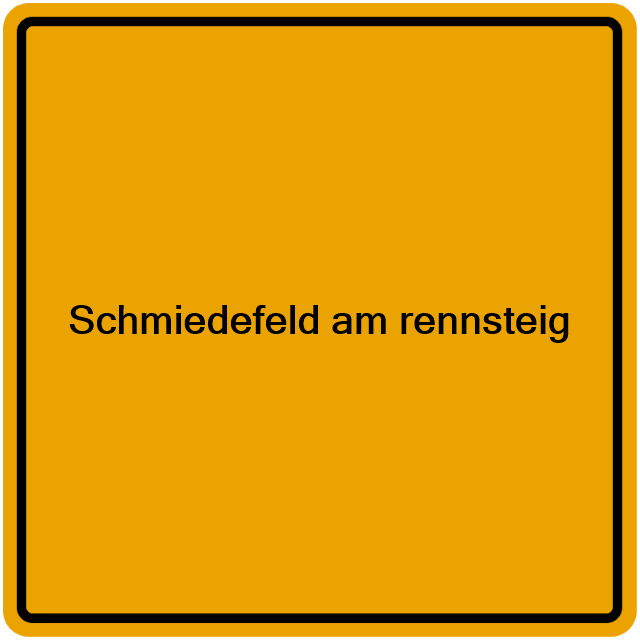 Einwohnermeldeamt24 Schmiedefeld am rennsteig